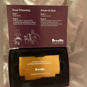 Breville dose control espresso trimmer